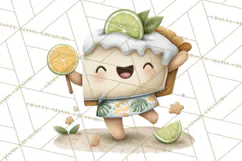 Sweet Treats Bakery Clipart PNG, Adorable Pastry Chefs Product Image 4