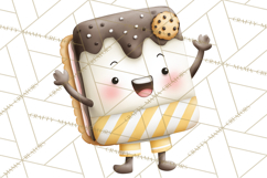 Sweet Treats Bakery Clipart PNG, Adorable Pastry Chefs Product Image 2