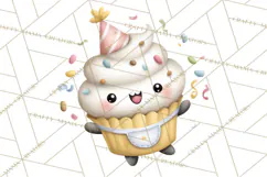 Sweet Treats Bakery Clipart PNG, Adorable Pastry Chefs Product Image 4