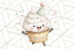Sweet Treats Bakery Clipart PNG, Adorable Pastry Chefs Product Image 5