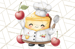 Sweet Treats Bakery Clipart PNG, Adorable Pastry Chefs Product Image 3