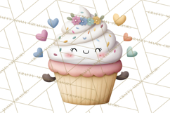 Sweet Treats Bakery Clipart PNG, Adorable Pastry Chefs Product Image 4