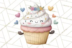Sweet Treats Bakery Clipart PNG, Adorable Pastry Chefs Product Image 4