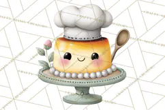 Sweet Treats Bakery Clipart PNG, Adorable Pastry Chefs Product Image 5