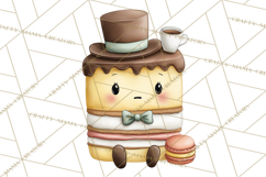 Sweet Treats Bakery Clipart PNG, Adorable Pastry Chefs Product Image 2