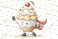 Sweet Treats Bakery Clipart PNG, Adorable Pastry Chefs Product Image 3