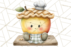 Sweet Treats Bakery Clipart PNG, Adorable Pastry Chefs Product Image 4