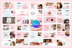 Bakery Facebook Canva Social Media Post Templates Product Image 9