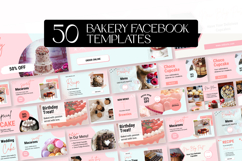 Bakery Facebook Canva Social Media Post Templates Product Image 5