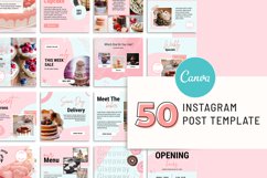 Bakery Canva IG Templates | Baking Instagram Post Product Image 8
