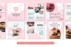 Bakery Canva IG Templates | Baking Instagram Post Product Image 4
