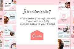 Bakery Canva IG Templates | Baking Instagram Post Product Image 5
