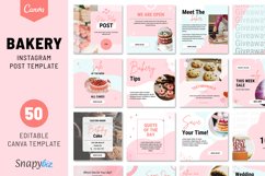 Bakery Canva IG Templates | Baking Instagram Post Product Image 1