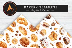 Bakery Seamless Digital Paper Product Image 1