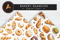 Bakery Seamless Digital Paper Product Image 1