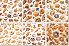 Bakery Seamless Digital Paper Bundle Product Image 4