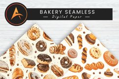 Bakery Seamless Digital Paper Product Image 1