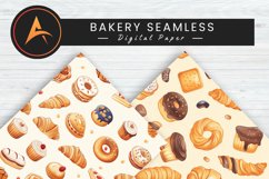 Bakery Seamless Digital Paper Product Image 1