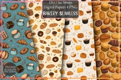 Bakery Seamless Patterns Product Image 1