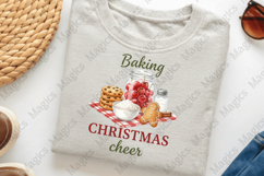 Baking Christmas Cheer Watercolor PNG Product Image 3