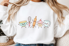 Baking Doodles Characters PNG Product Image 2