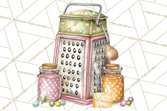 Kitchen Clipart PNG, Baking Tools Icons Product Image 3