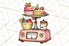 Kitchen Clipart PNG, Baking Tools Icons Product Image 4