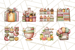 Kitchen Clipart PNG, Baking Tools Icons Product Image 8