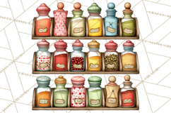 Kitchen Clipart PNG, Baking Tools Icons Product Image 4