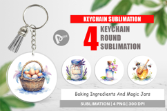 Baking Essentials Keychain Product Image 1