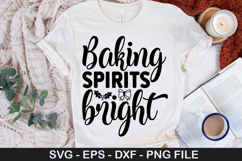 04 Christmas SVG Design - Baking Spirits Bright Product Image 4