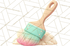 Vintage Baking Tools Clipart, Rolling Pins Whisks Mixing Png Product Image 2