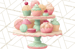 Vintage Baking Tools Clipart, Rolling Pins Whisks Mixing Png Product Image 5