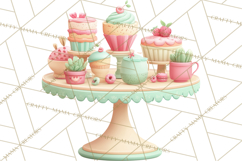 Vintage Baking Tools Clipart, Rolling Pins Whisks Mixing Png Product Image 2