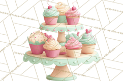 Vintage Baking Tools Clipart, Rolling Pins Whisks Mixing Png Product Image 3