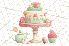 Vintage Baking Tools Clipart, Rolling Pins Whisks Mixing Png Product Image 2