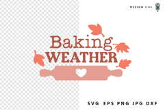 fall baking cut file for cricut