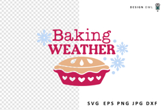 Christmas baking cut file for cricut