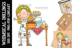 Baking Betty Sublimation Clipart Product Image 1