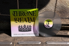 Bakszen Crown - Blackletter Display Product Image 5