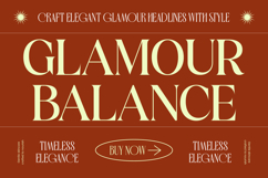 Balance Aesthetic Luxury Serif Display Product Image 7