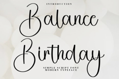 Balance Birthday Product Image 1
