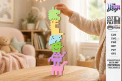 Balance Game Laser Cut | Educational Toy | Kids Laser | CNC Product Image 1