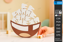 Balance Games Laser Cut Bundle |Balancing Stacking Toys| CNC Product Image 3