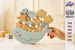 Balance Game Laser Cut|Balancing Stacking Toy|Board Game SVG Product Image 1