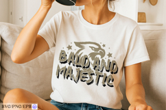 Funny Dad Eagle Father's Day SVG PNG T-shirt Design Product Image 2