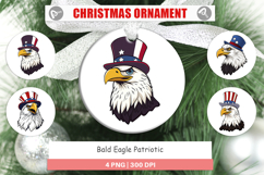 Ornament Bald Eagle Patriotic Product Image 1