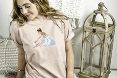 Ballerina - watercolor drawing, for printing and sublimation Product Image 5