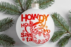 Cowboy Santa SVG Bundle Western Christmas Howdy Clipart Yee Product Image 5