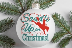 Saddle Up for Christmas SVG | Western Cowboy Christmas Shirt Product Image 5